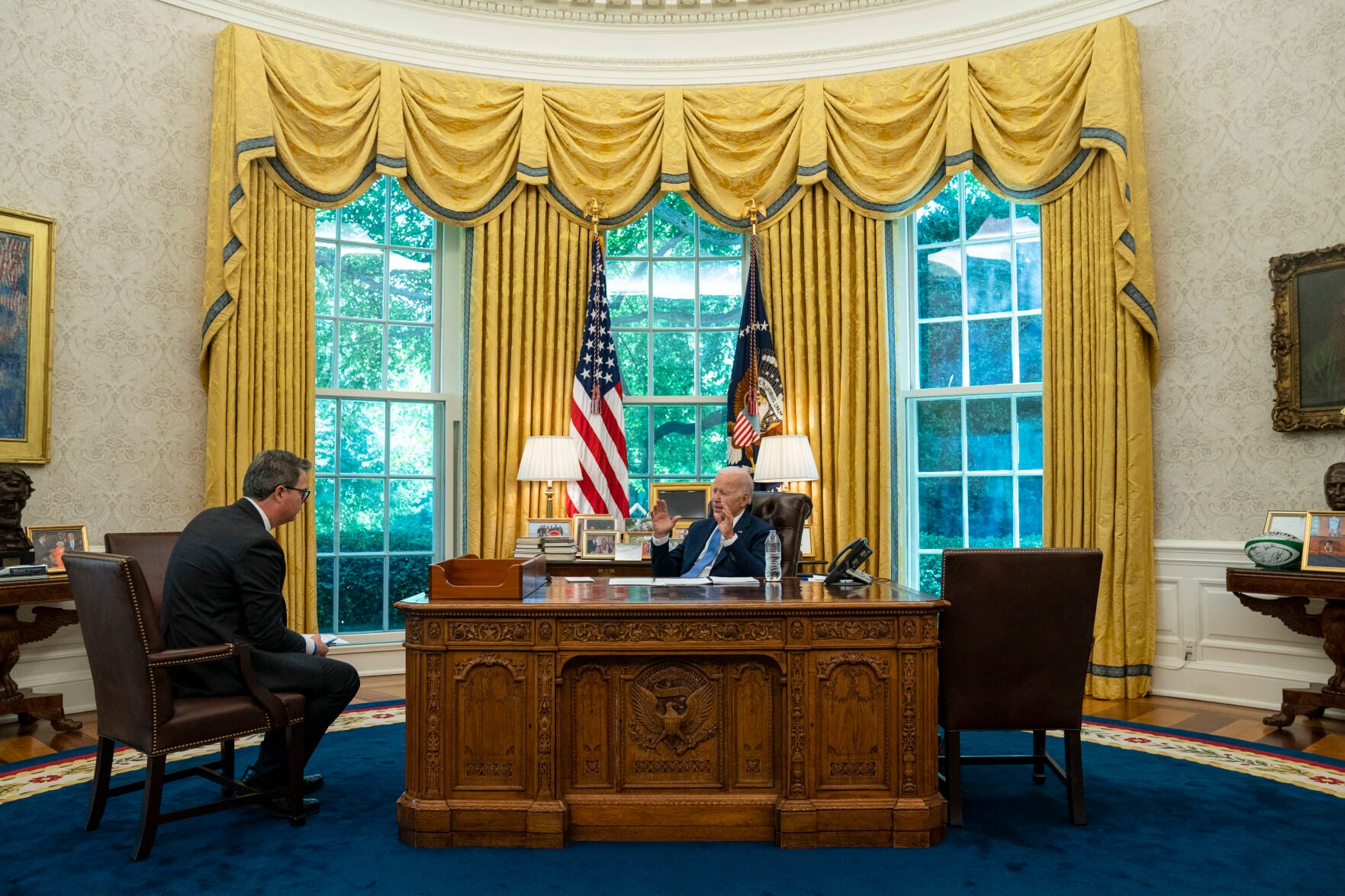 Biden wants to buck up the national mood